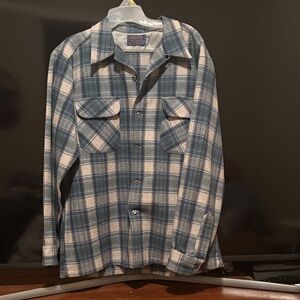 Pendleton Men’s Vintage Wool Plaid Shirt